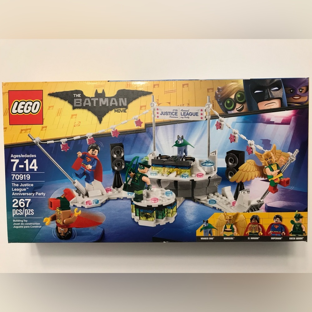 Lego Batman Movie:  The Justice League Anniversary Party 70919